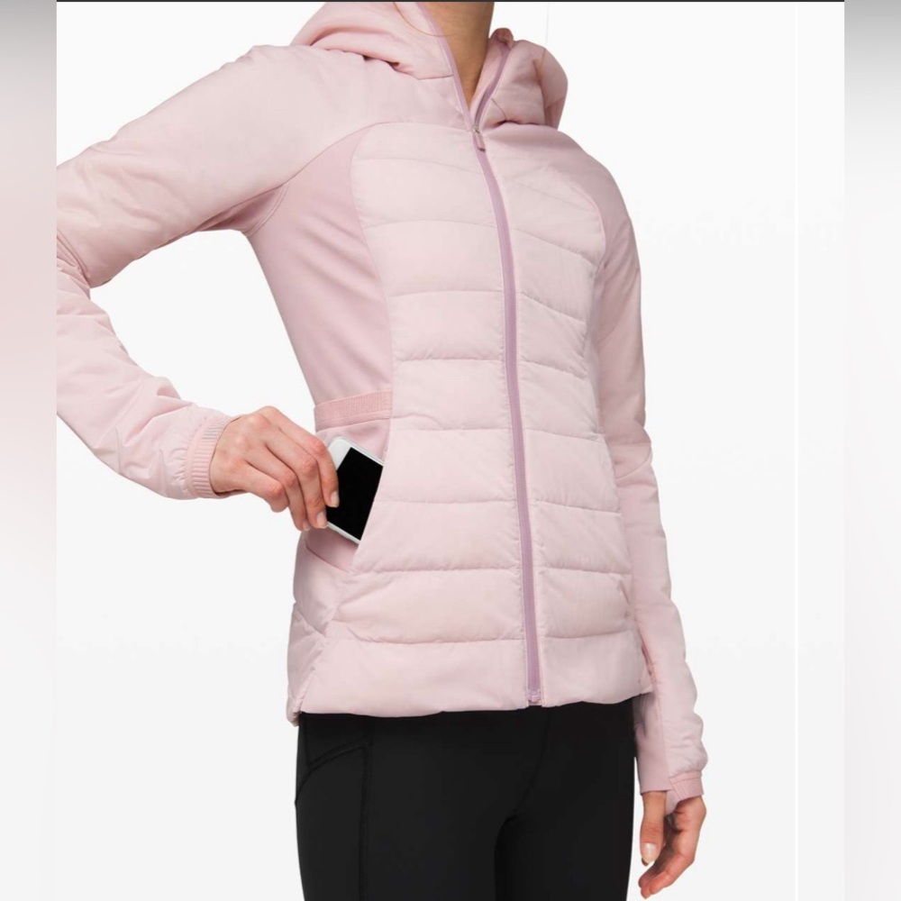 lululemon athletica Pink Puffer Jacket
